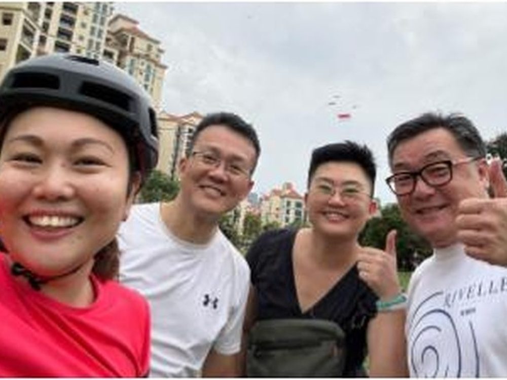 Out on a ride, no agenda